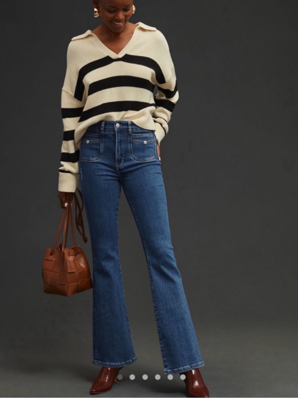 Anthropologie Pilcro‎ Icon Flare Jeans Size 25 Stretchy
